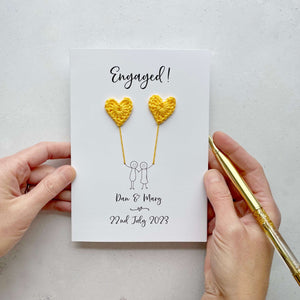 Personalised Engagement cards