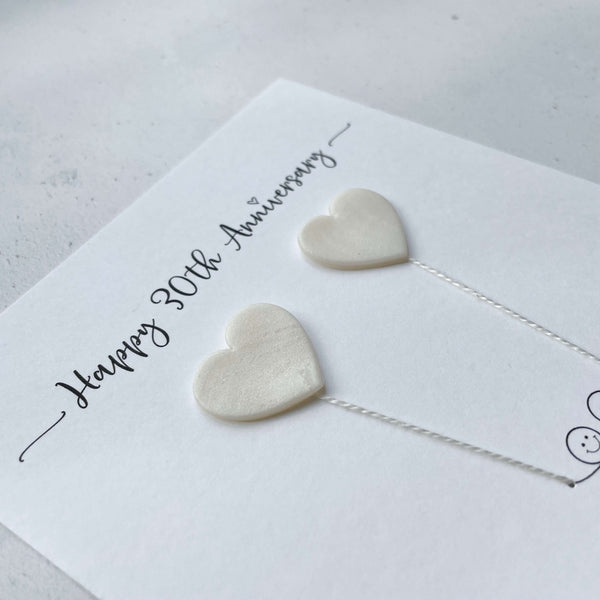 30th wedding anniversary card (Pearl anniversary)