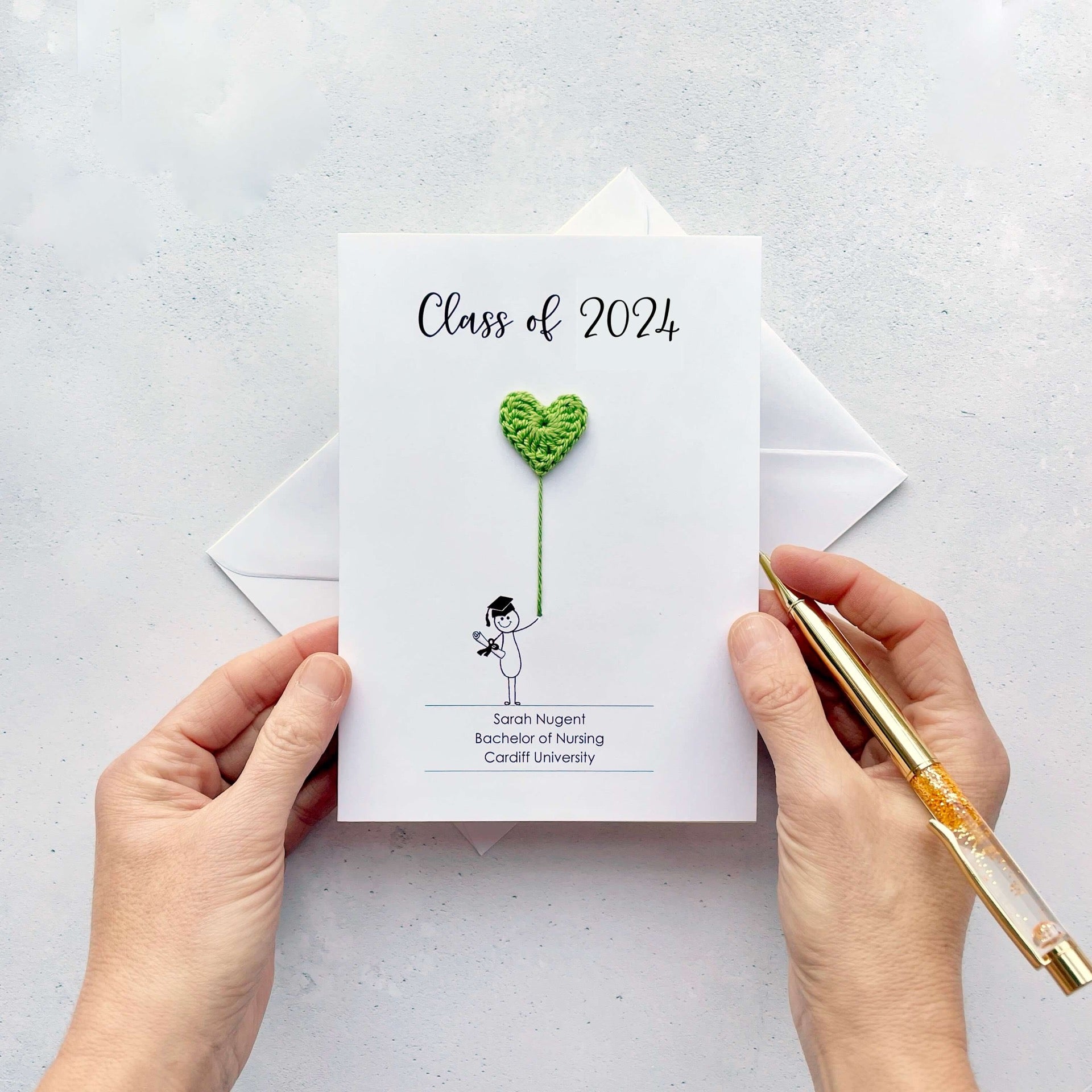Class of 2024 personalised Graduation card