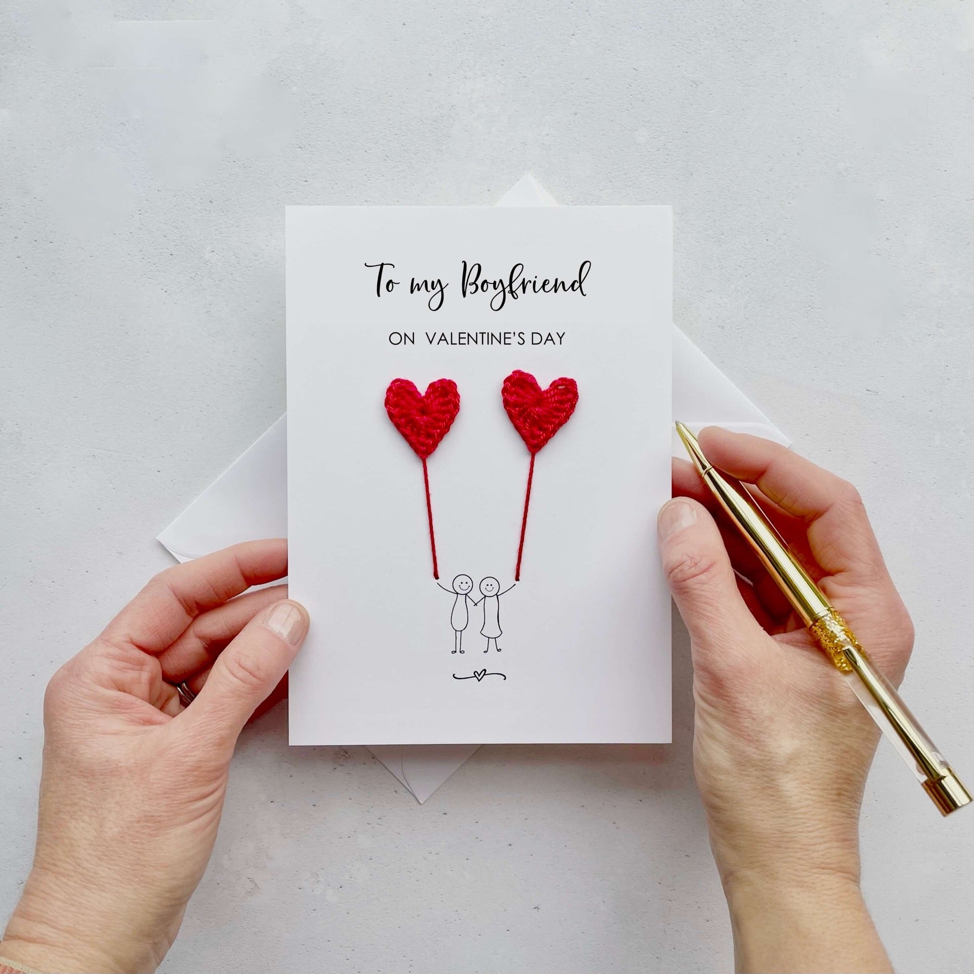 Valentines Cards For Boyfriend Handmade Valentine's Day Cards Same