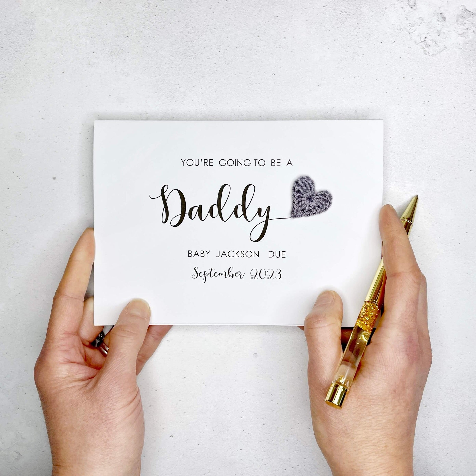 You're going to be a Daddy card