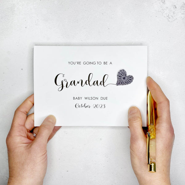 Going to be a Grandad card