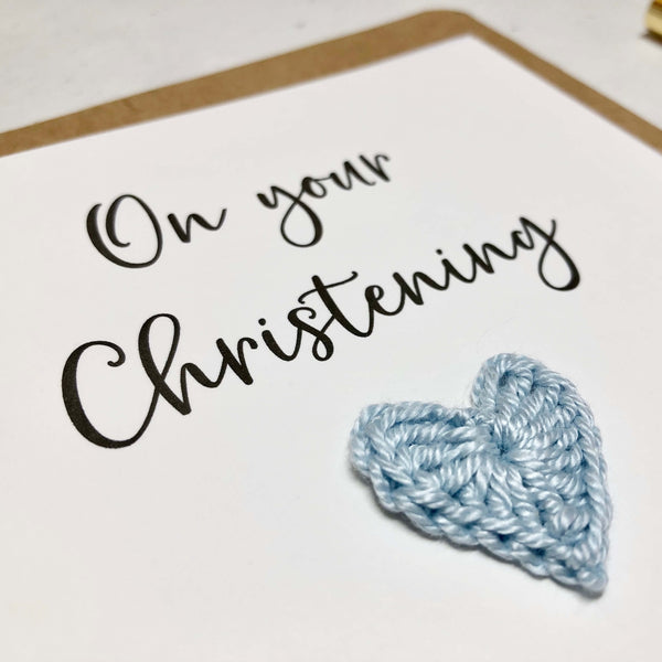 Personalised Christening card